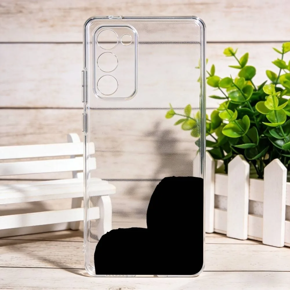 Фото Прозрачный чехол CDG Garcons для Samsung Galaxy S24 S25 S23 S22 S21 №2