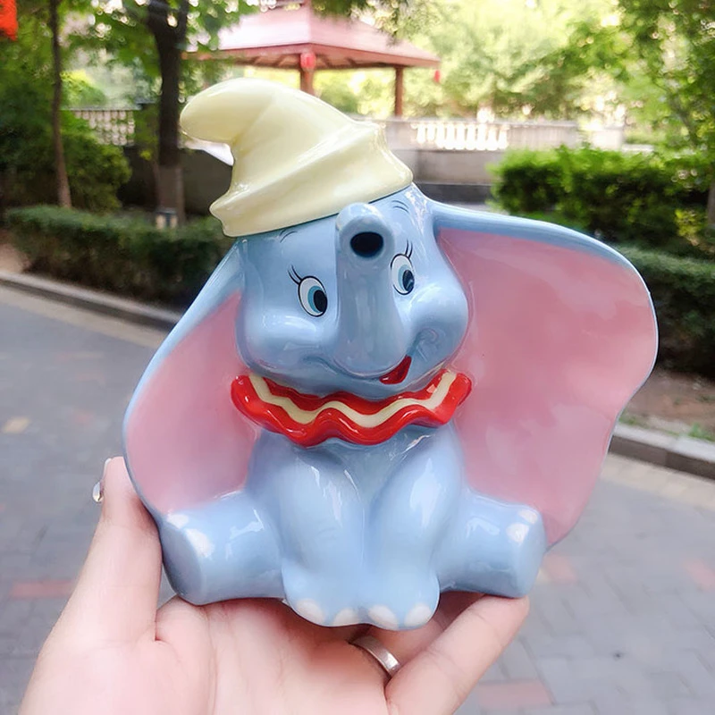 

Disney Special Edition Dumbo Cartoon Stereo Ceramic Teapot Kettle Home Creative Glass