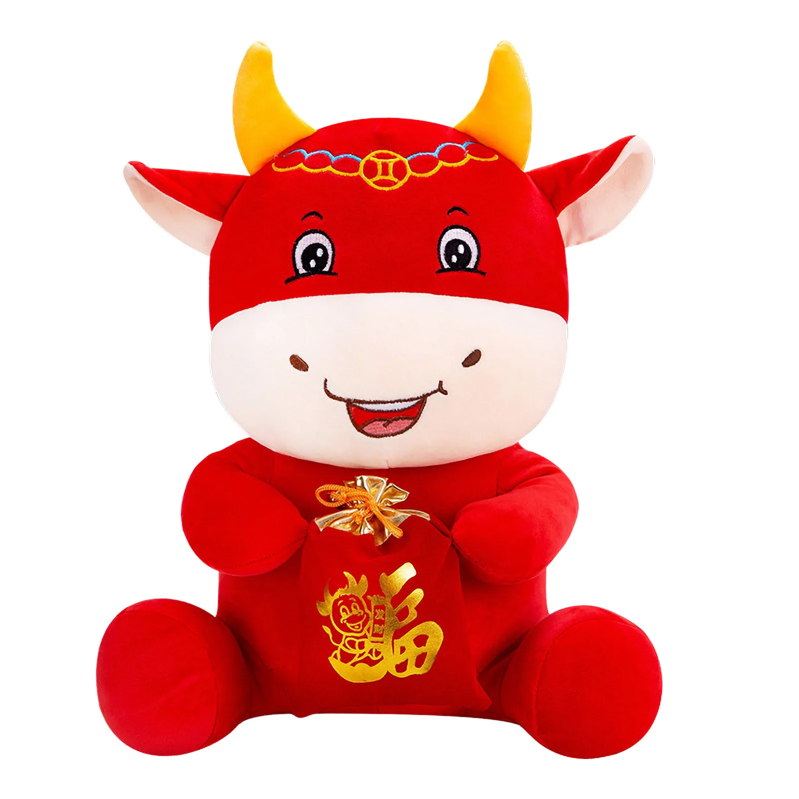 

Year Plush Pillow Small The New Of Of Mascot Toy The Doll Year The Plush toy
