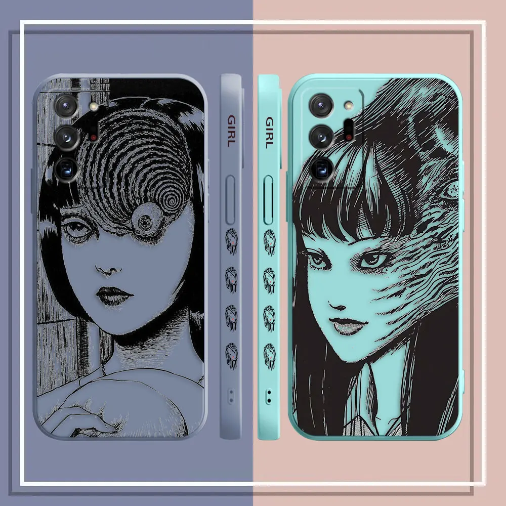 Case For Samsung Galaxy A90 A80 A70 A60 A50 A40 A30 A20S A20 Note 20 10 M33 Pro Plus Lite Ultra 4G 5G Case  Anime Horror Comics