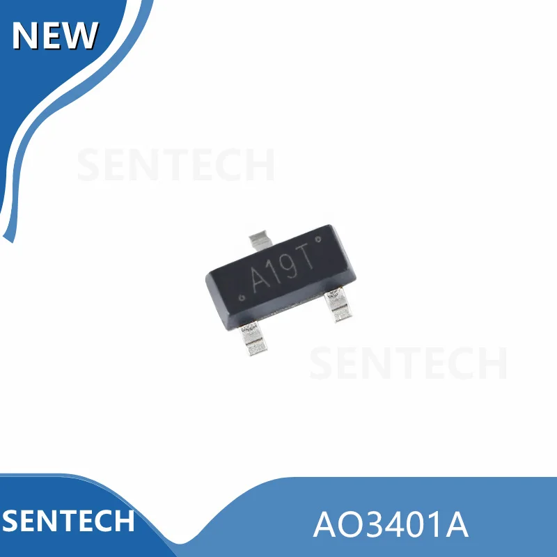 50 шт./лот AO3401 3401 A19T AO3401A 3401 SOT23 SOT-23 SMD новый и оригинальный чип IC MOSFET MOSFT