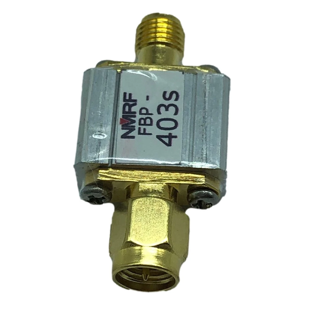 Стандартный коаксиальный фильтр частотой 403 МГц полоса пропускания 1 дБ 4