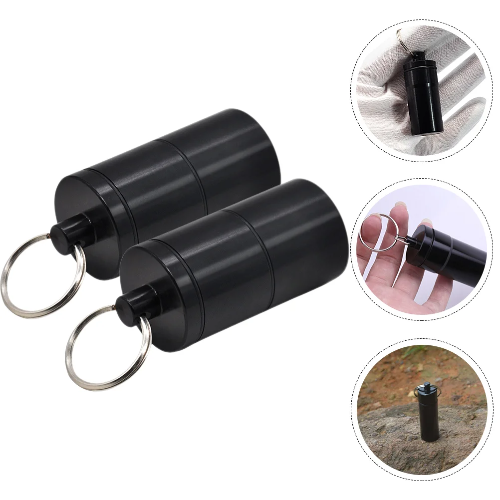 

Holder Containersmall Case Pocket Keychain Outdoortravel Containers Portable Airtight