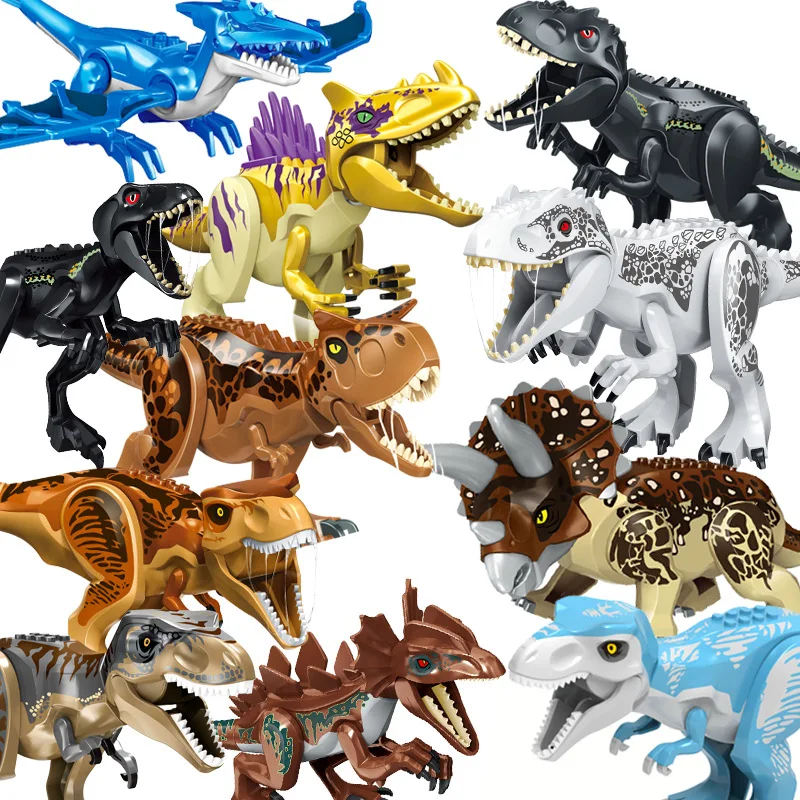 

Конструктор «Мир Юрского периода 2», большой размер, динозавры, тираннозавр рекс, сборный динозавр, игрушки для детей, рождественские подарк...