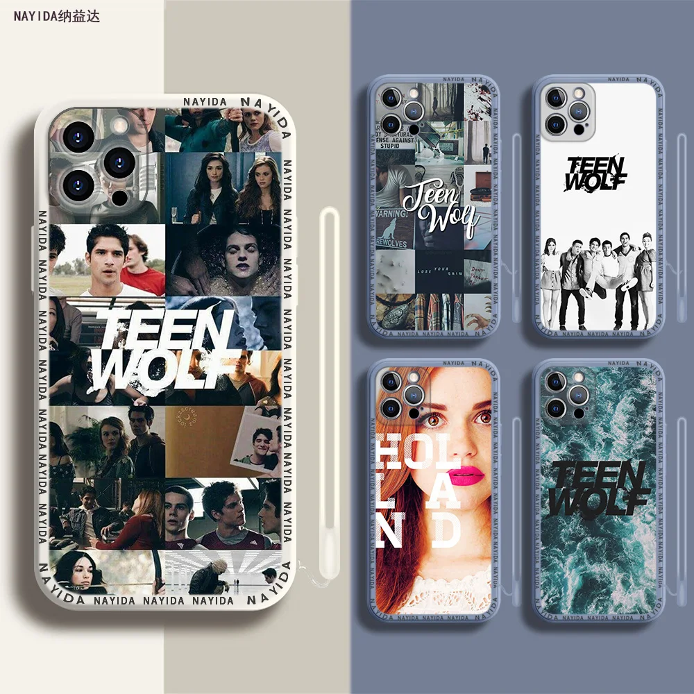 

Phone Case For iPhone 14 13 11 12 Mini Pro Max XS XR X Soft Silicone TPU Cover Stilinski 24 Teen Wolf