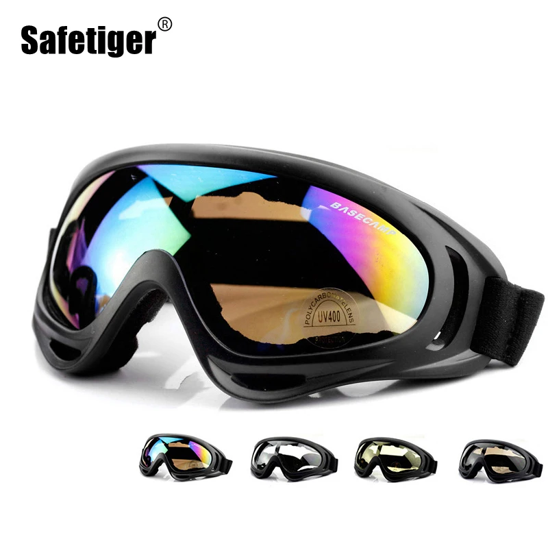 

Anti-UV Safety Goggles Work Protective Glasses for Tactical Sports Ski Wind-proof Dust-proof X400 Saftey Glasses