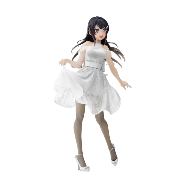 Фото В наличии Оригинальная фигурка TAiTO Seishun Buta Yarou wa Bunny Girl Senpai no Yume wo Minai Sakurajima Mai Coreful Clear Dress Ver. №4