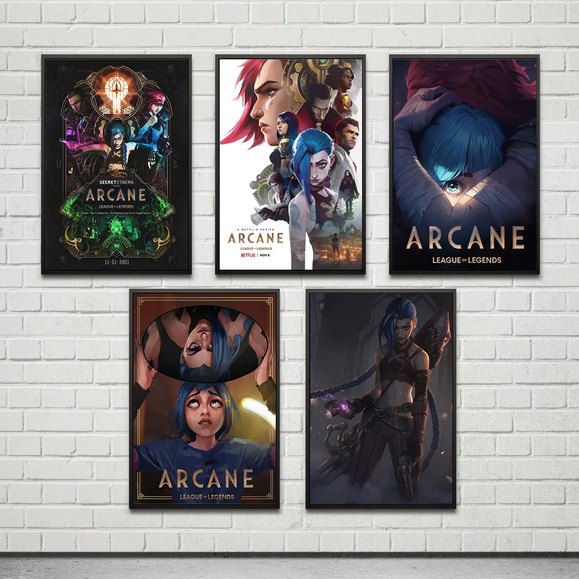 

Anime League of Legends Two Cities Battle Poster Canvas Living Room Boys Room Decoration Hanging Painting Mural Painting Poster