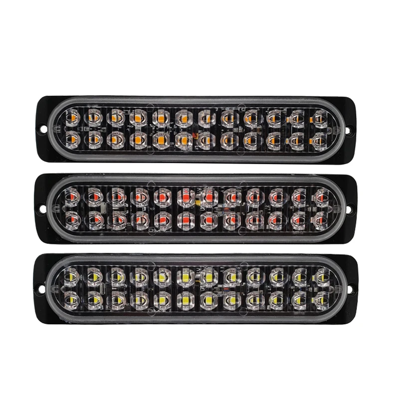 

12V 24V Truck Trailer Side Marker Indicators Light Car Signal Brake Rear Warning Tail Light