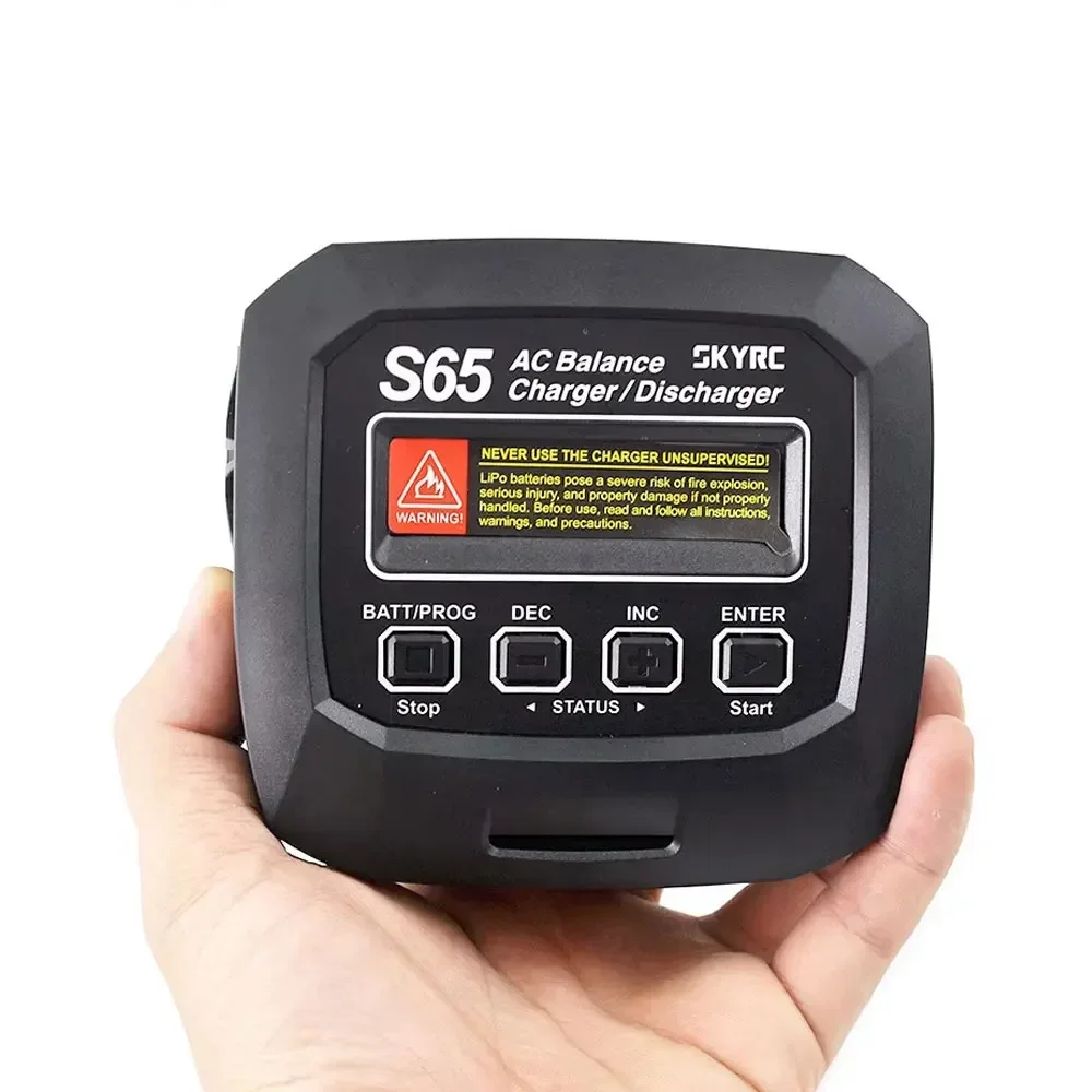 SKYRC S65 Зарядное устройство переменного тока разрядное 10 Вт разъем XT60 65 6 А умное