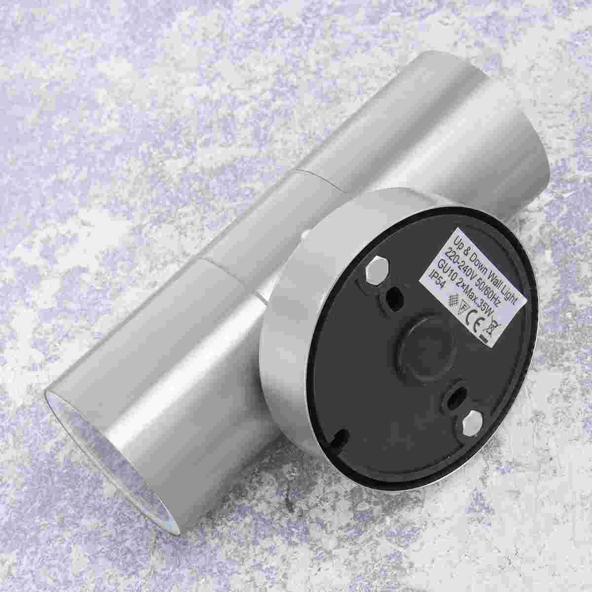 

Outdoor Wall Lamp Stainless Steel Wall Lamp Double Head Wall Lamp Garden Wall Lamp (without Bulb)