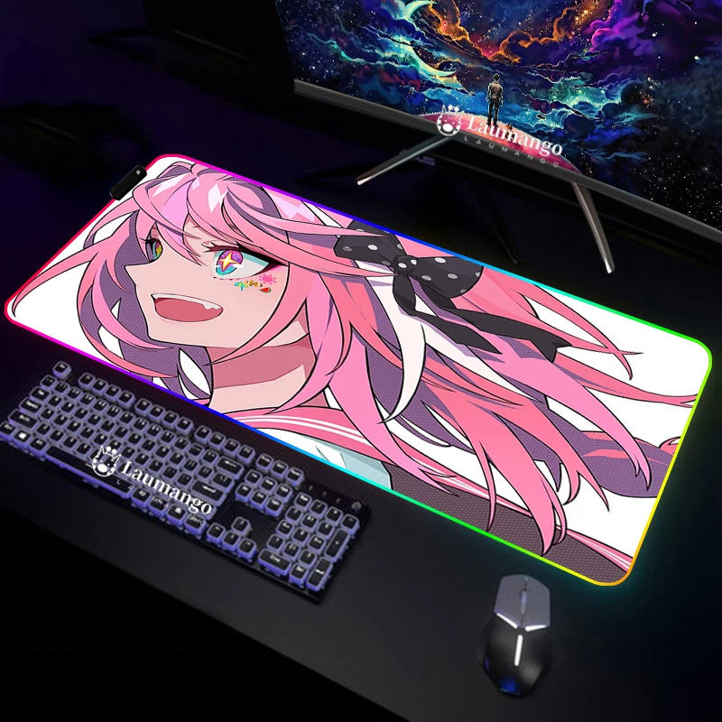 

Настольный коврик для мыши Astolfo RGB, большой коврик для мыши Xxl со светодиодный Ной подсветкой, светящийся ПК, с проводным ковриком для мыши, игровой расширенный коврик для клавиатуры
