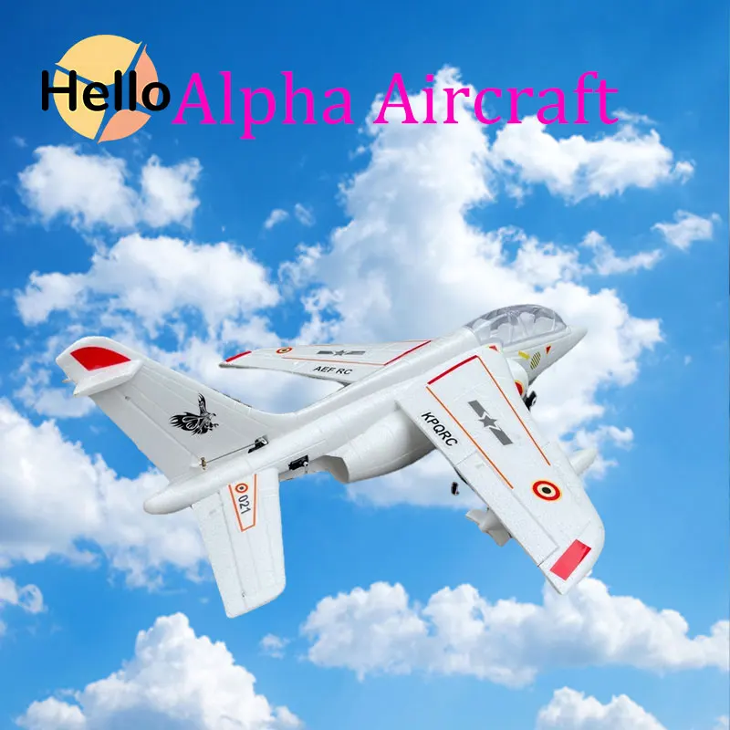 

Remote Control Combat Aircraft Alpha Alpha 64mm Channel Epo Jet Model Aircraft Fixed Wing Assembly