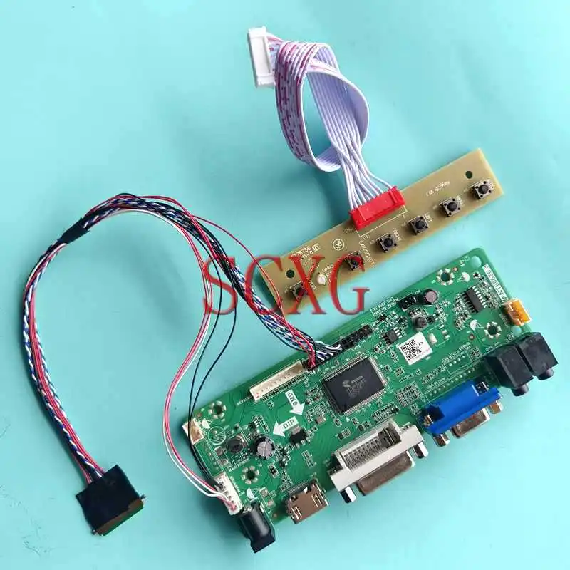 

Плата контроллера экрана ноутбука, совместимая с LTM184HL01 LTN184HT05, HDMI, 18,4 дюйма, комплект «сделай сам», 1920*1080 VGA DVI LVDS 40-Pin