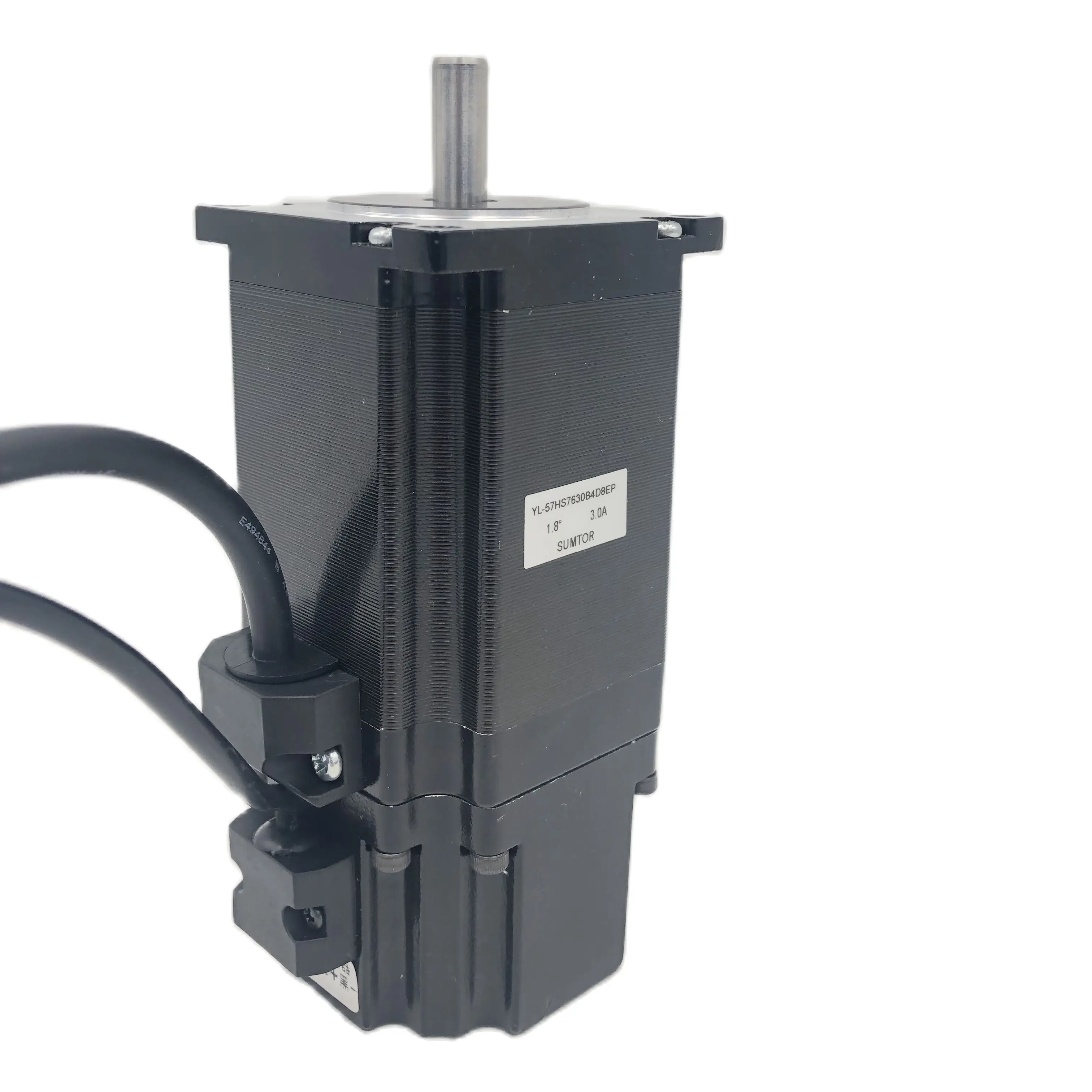

Nema 23 Brake Motor Double Shaft With 112mm Body Length 3N.m Holding Torque