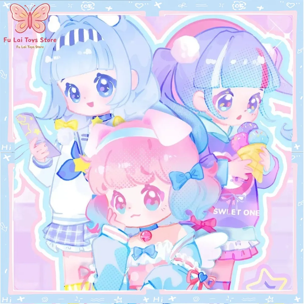 Фото Оригинальная коллекционная шарнирная фигурка SIMONTOYS NYZAII Sweet Fantasy Series 1/12 BJD, подвижная, с шарнирами, для декора стола, в наличии №1