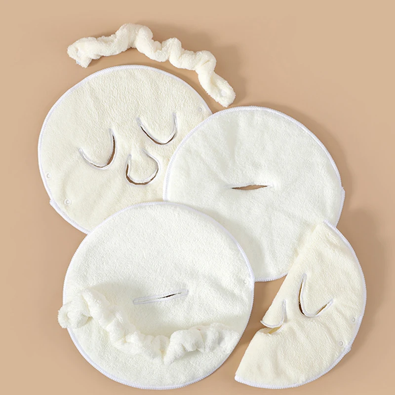 

Маска для лица, увлажняющая Паровая маска для лица, косметическая маска для макияжа для глаз и лица, горячая маска-полотенце для ухода за кож...