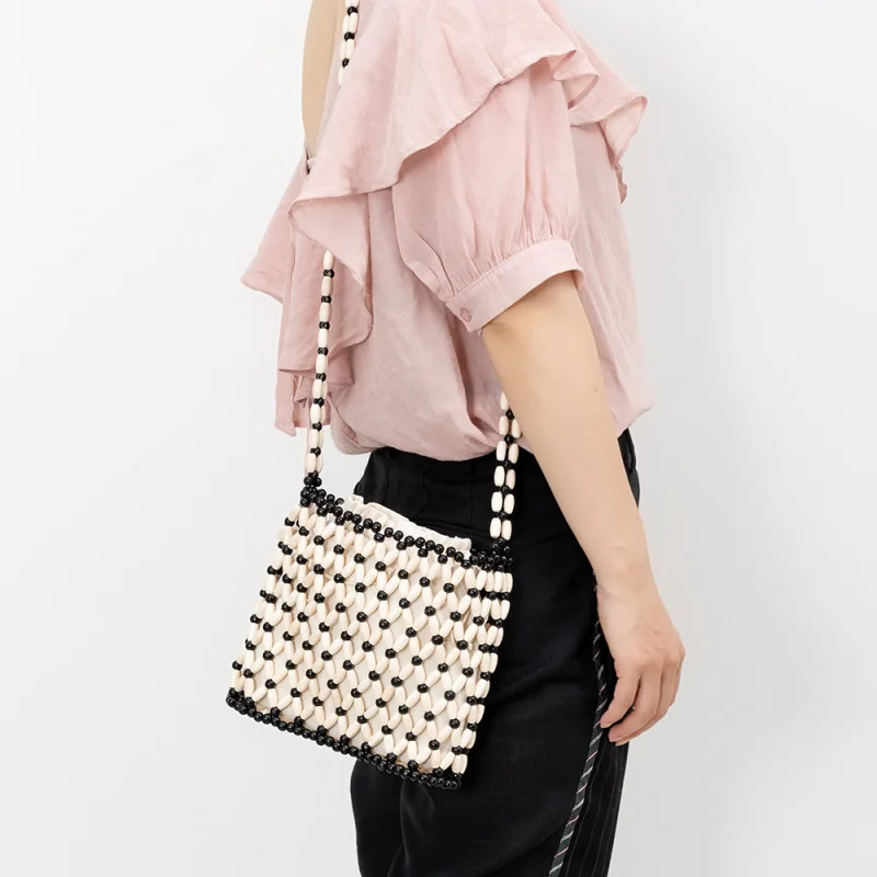 -Border Тканая сумка Женская через плечо Высококачественная изысканная на с