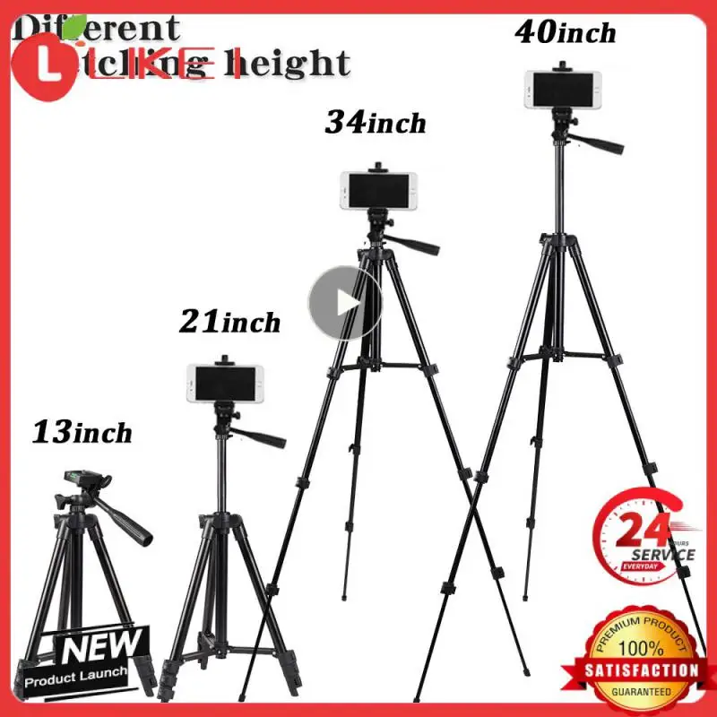 

Portable Phone Tripod For IPhone HUAWEI Compact Video Camera Lightweight Travel Mobile Phone Stand Holder Tripode