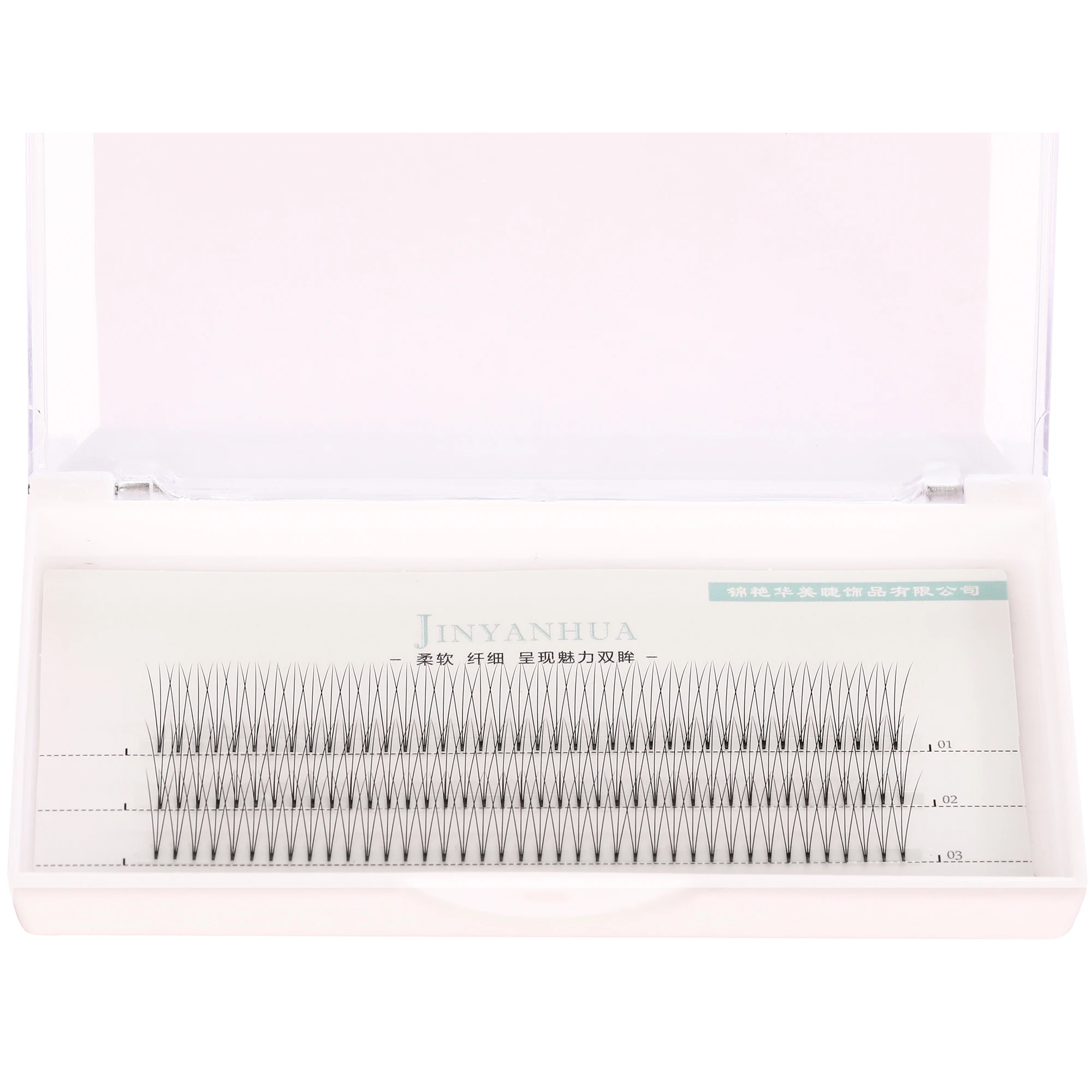 Ресницы для наращивания объема 2D3D4D готовые ресницы диаметром 0 10 предварительно