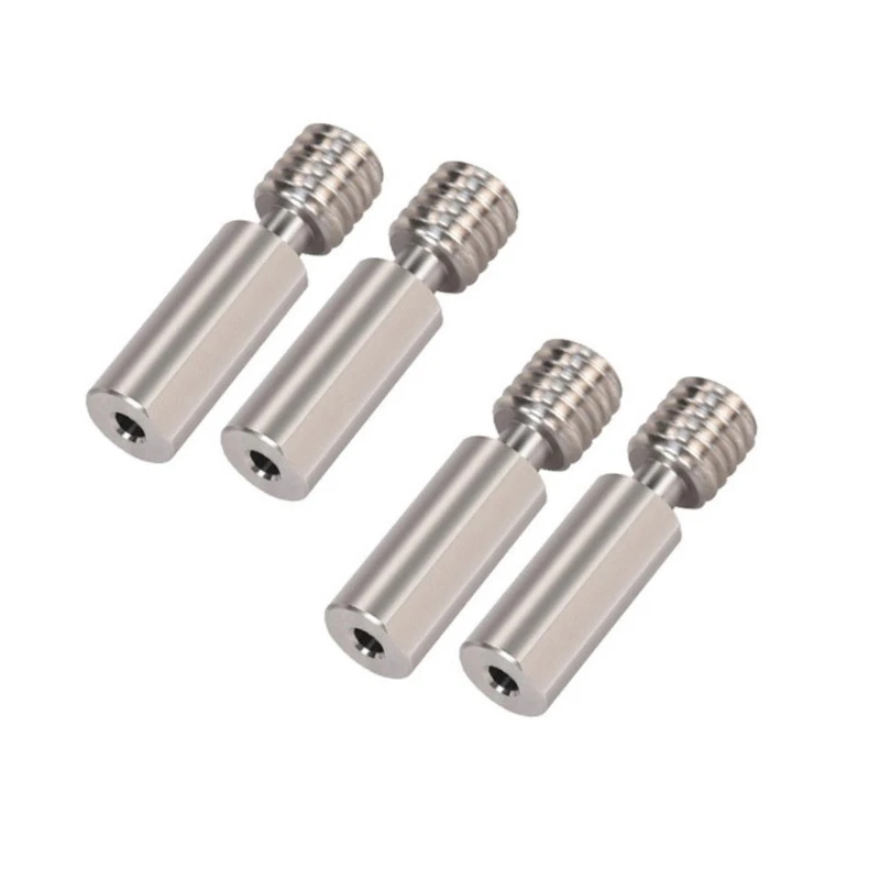 

4 H2 Extruder Heat Break Metal Titanium Alloy Heatbreak 3D Printer Parts For B1 Ender 3 V2.0 Anet A8 Upgrade Hotend Kits