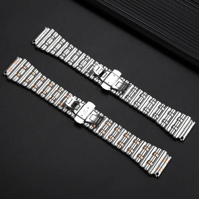 Ремешок из нержавеющей стали высокого качества 24 мм для Breitling B01, 42 мм, браслет, ремешок для часов Chronomat B01, мужской ремешок для часов, аксессуары (art.: 3920d229534fe) - 3920d229534fe