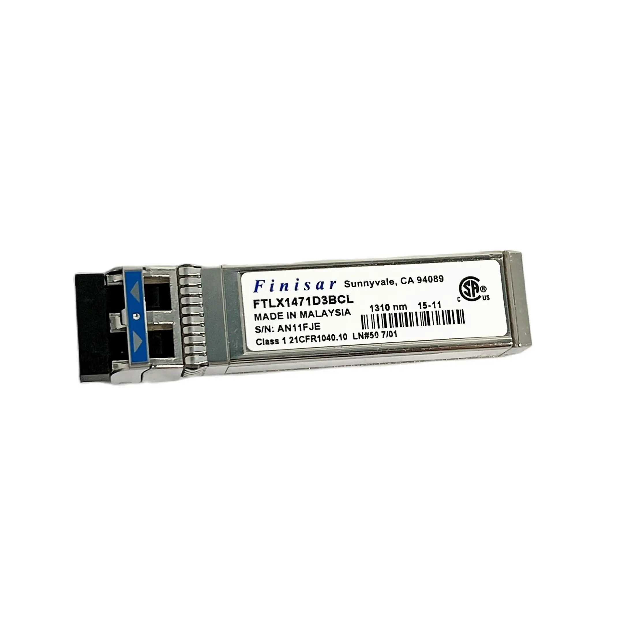 Finisar FTLX1471D3BCL Compatible 10GBASE LR/ LW 10km 1310nm Single Mode SFP+ Fiber Optical Transceiver Module