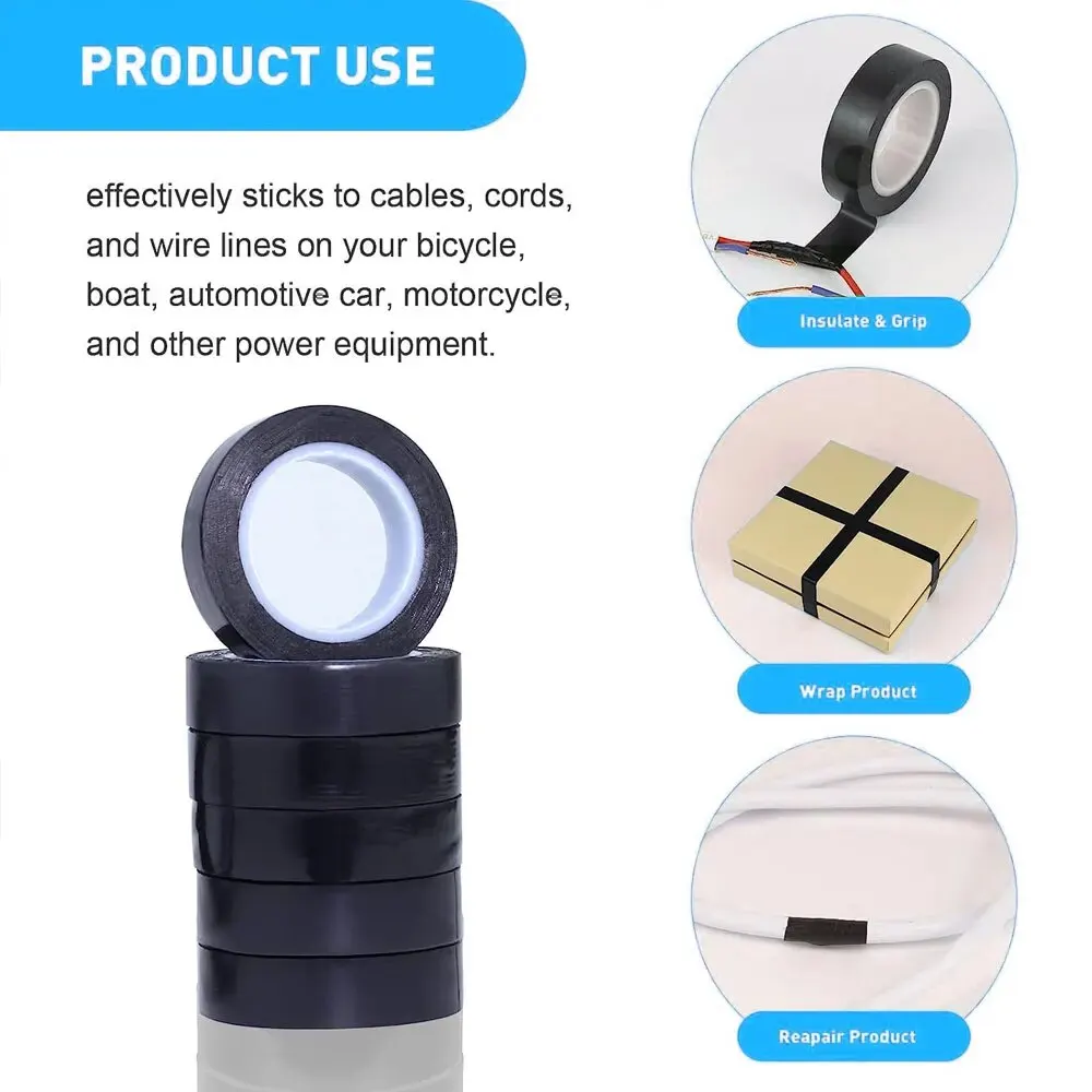 50 М Черная Изоляционная Лента С Каптоном Устойчивая К Высокому Напряжению