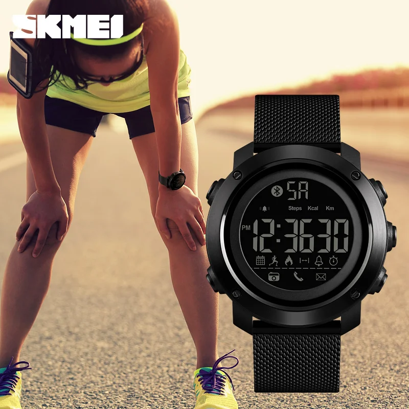Часы наручные SKMEI мужские электронные люксовые Брендовые спортивные с цифрами