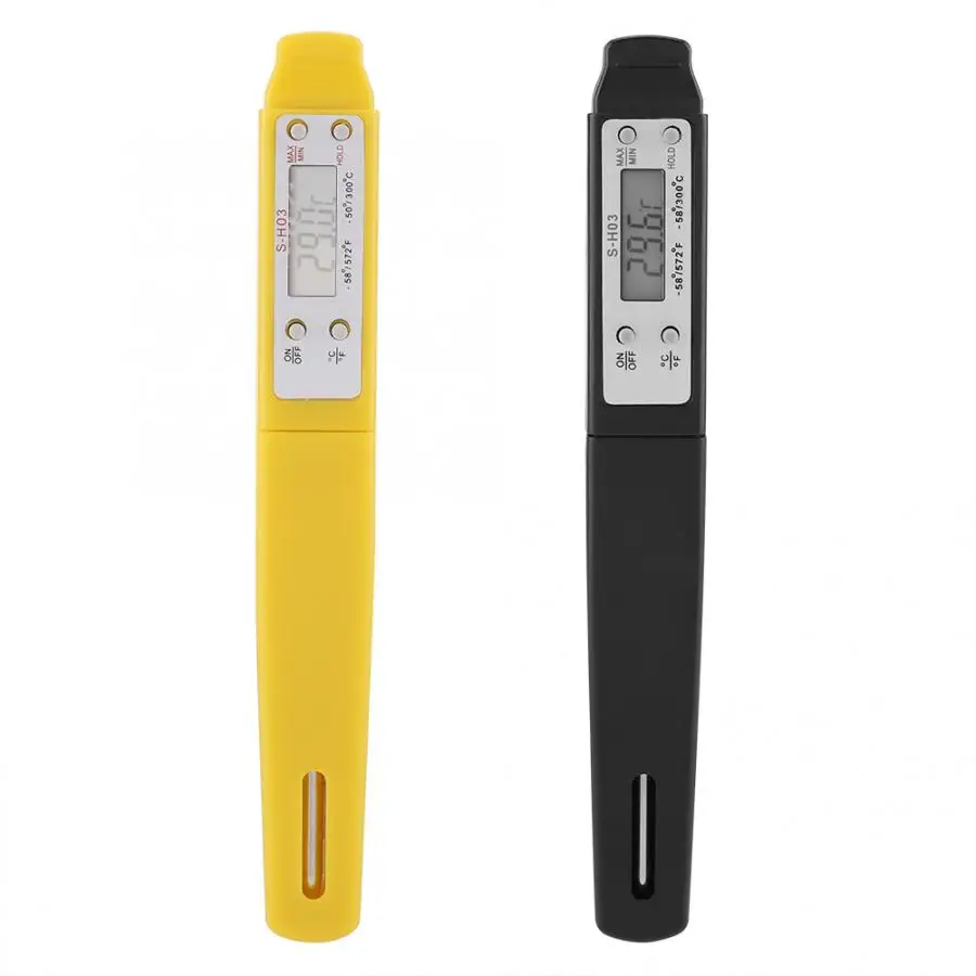 1Pcs Instant Reading Digital Food Thermometer Cooking BBQ Meat Probe Kitchen Gadgets |