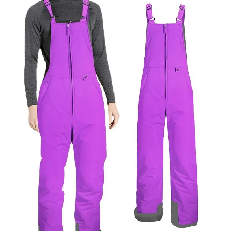 

Mens Snow Bibs Chest High Snow Bib Overalls Unisex Insulated Snowboarding Pants For Winter Essential Outdoor Sports Gear