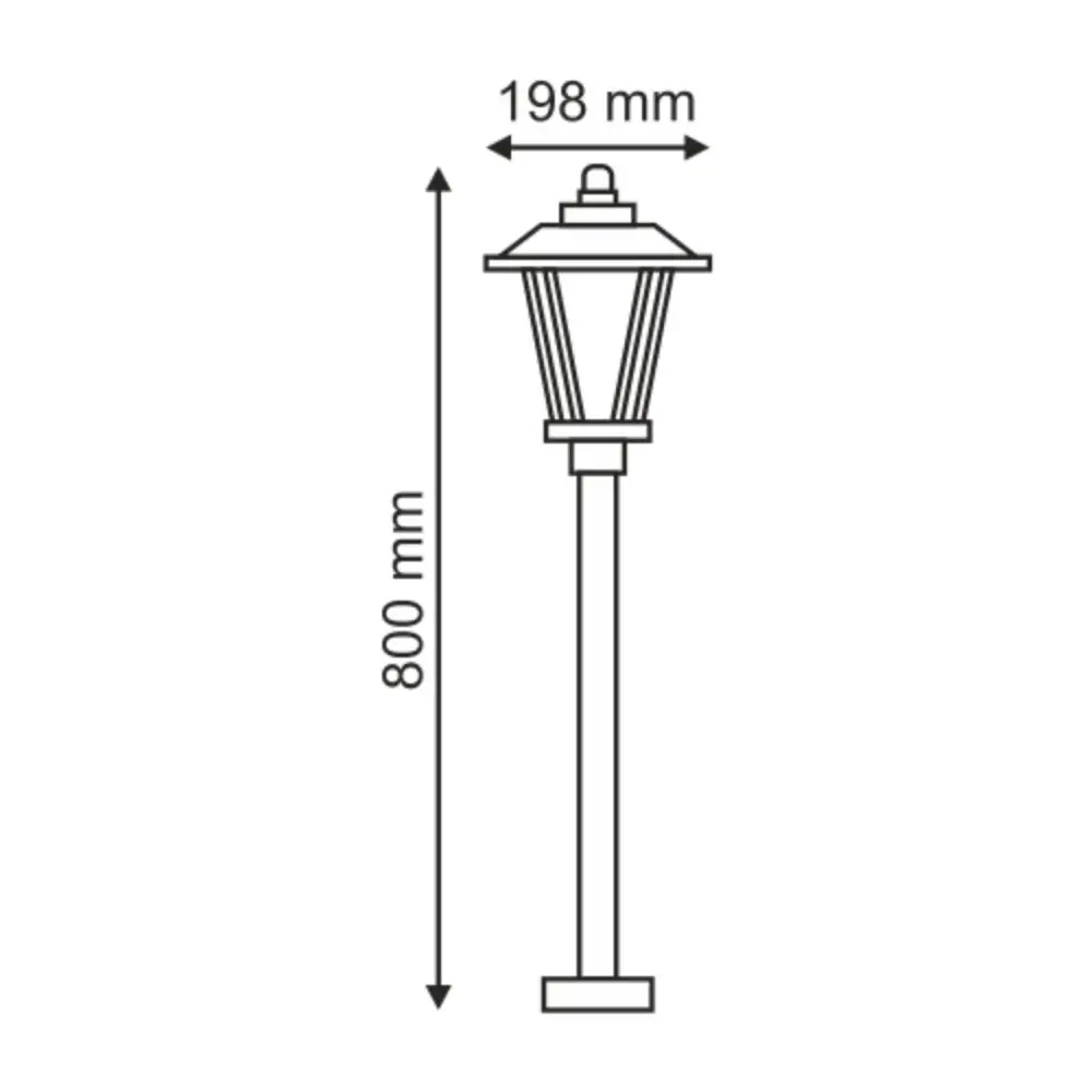 

Garden Pole Fixture