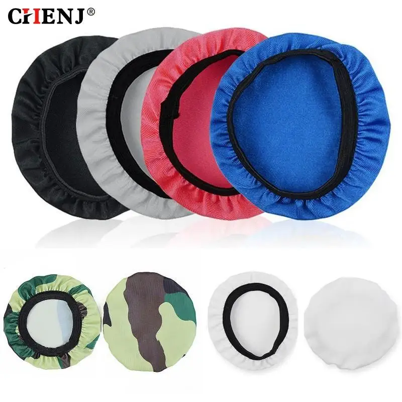 

1pair Reusable Hygienic Universal Soft Washable Headphones Elastic Protective Dust Proof Earpad Covers Non Woven Cloth Durable