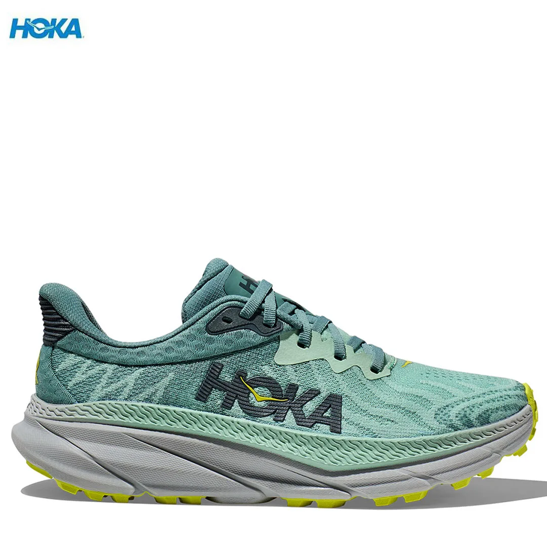 

Hoka One-One Challenger ATR 7 WIDE Green glow Sport Running Shoes Breathable Anti Slip Men Lifestyle Outdoor Hiking Sneaker