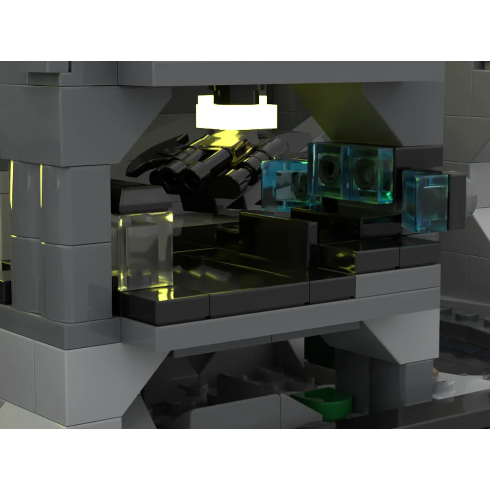 Новый город Лидер продаж уличный вид Moc модульная модель batпещера конструктор