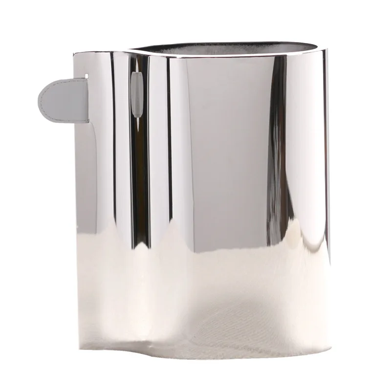 

Metal Vase Decoration Glass Model Room Soft Decoration Home Ornament Leather Single Ear Irregular Flower Device