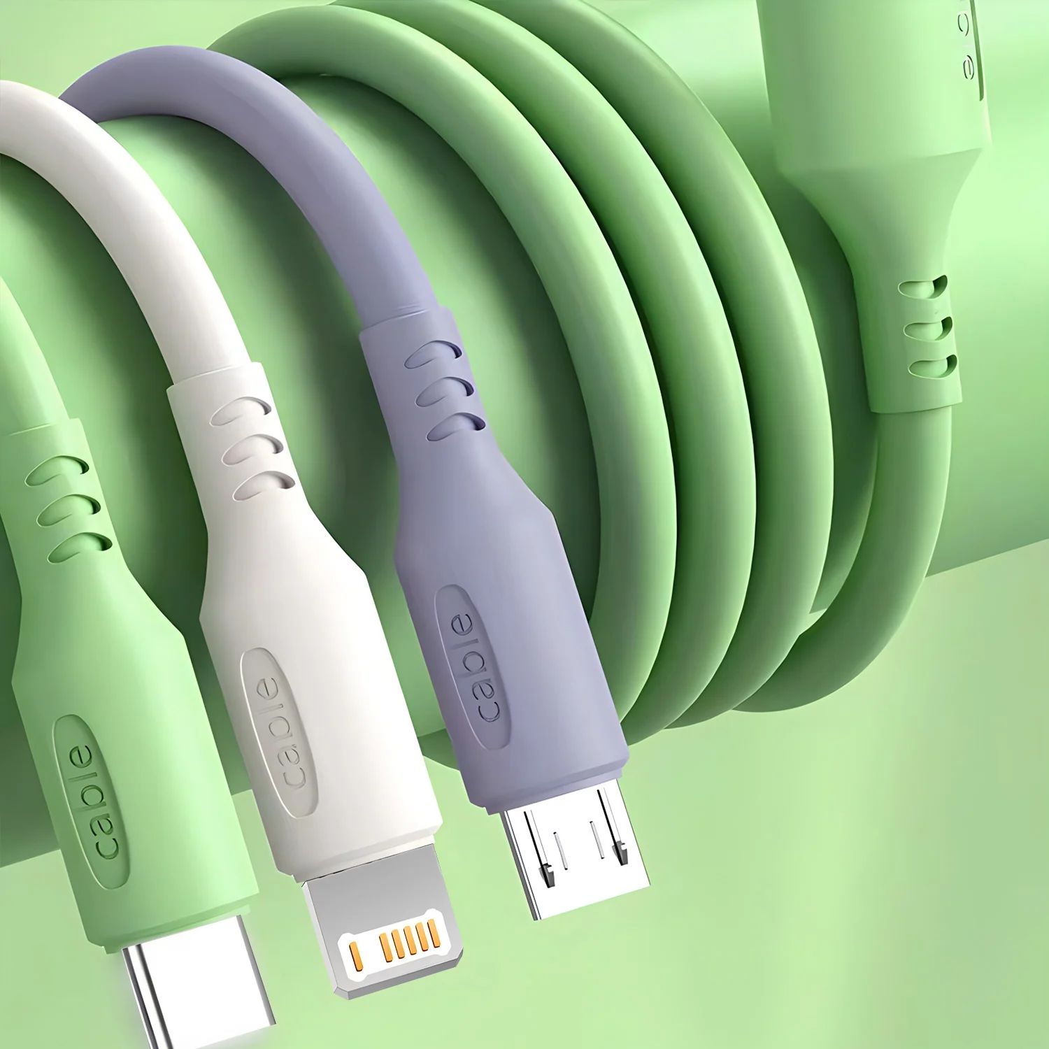 3 в 1 супербыстрый зарядный кабель для iPhone15 14 13 12 11 X Pro Max Micro USB Type-C