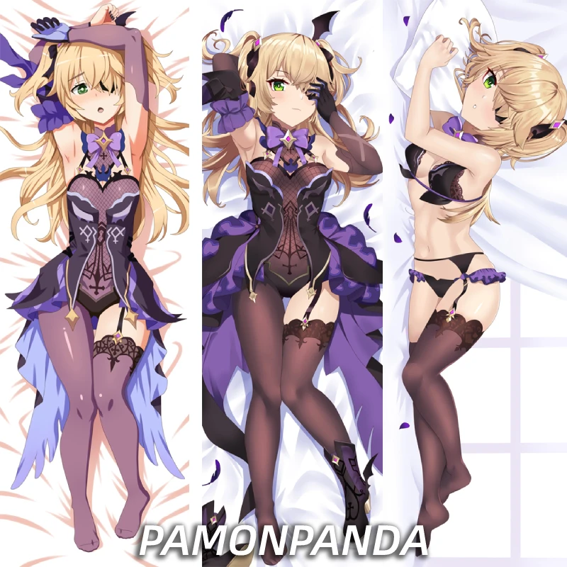 Фишл игра Genshin Impact Dakimakura обнимающая подушка для тела чехол мужчин и женщин Otaku