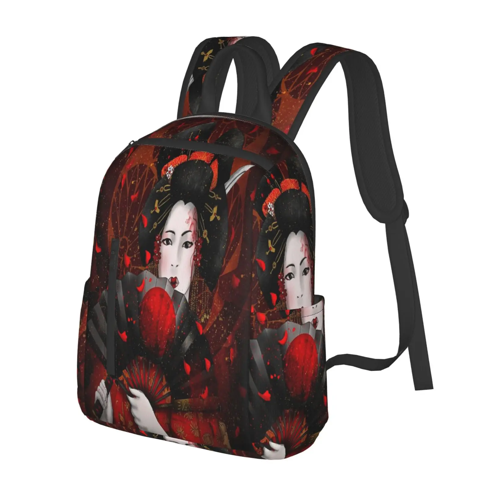 

Веерообразный рюкзак Tessen-War, женская сумка, мини-рюкзак, Пеналы, рюкзак для ноутбука