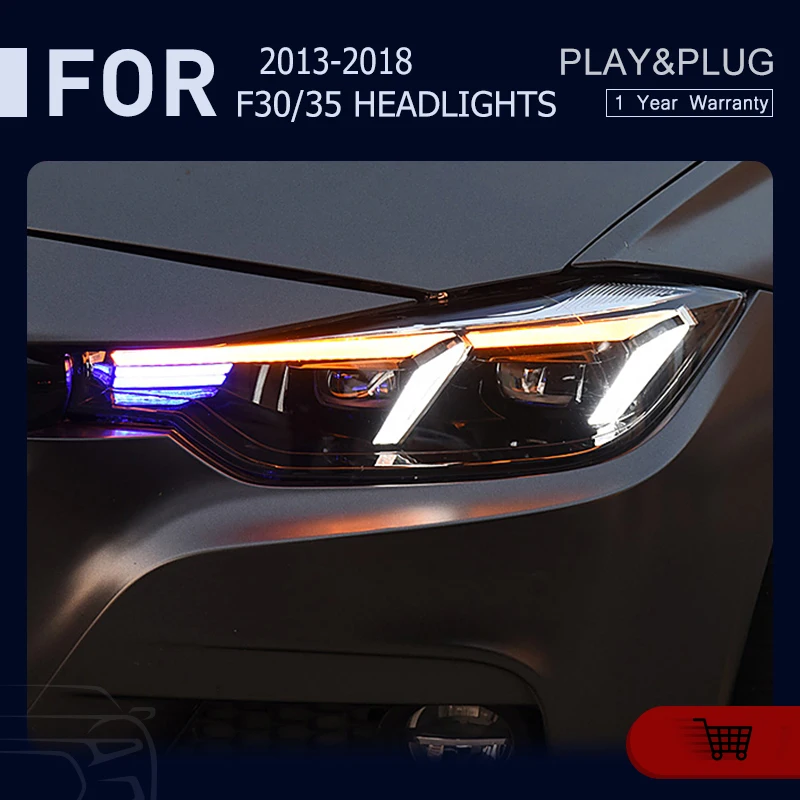 

Автомобильная фара для BMW, для BMW F30, фары, объектив проектора F31 318i 320i 323i 325i 330i 335i Drl, аксессуары