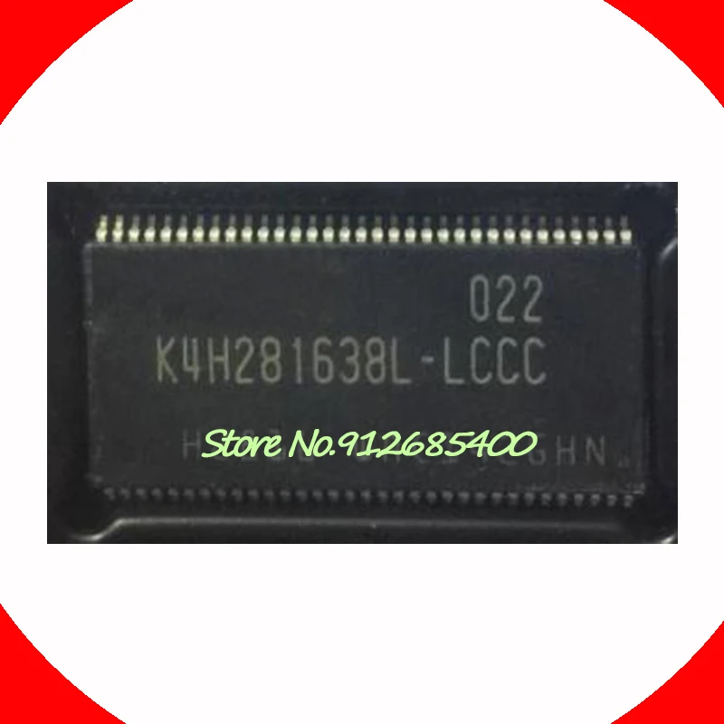 

10 Pcs/Lot K4H281638L-LCCC TSSOP66 New and Original In Stock