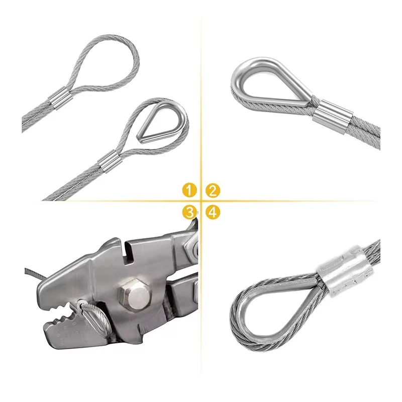 Кольцевые зажимы для наперсток из нержавеющей стали 304 10 шт