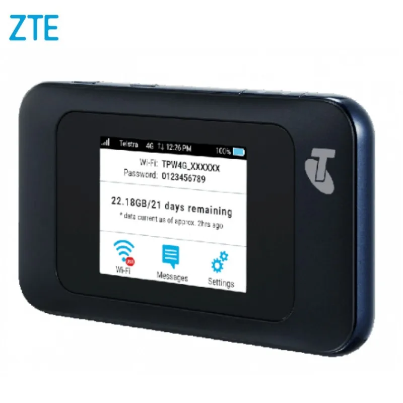 Разблокированный телефон ZTE MU500 Telstra 5G Wi-Fi Pro