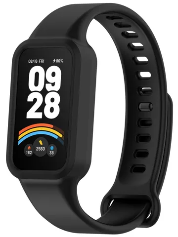 Спортивные силиконовые ремешки + чехол для Xiaomi Redmi watch 3, аксессуары, резиновый браслет Pulseira Correa для Xiaomi Mi Band 9, активный браслет