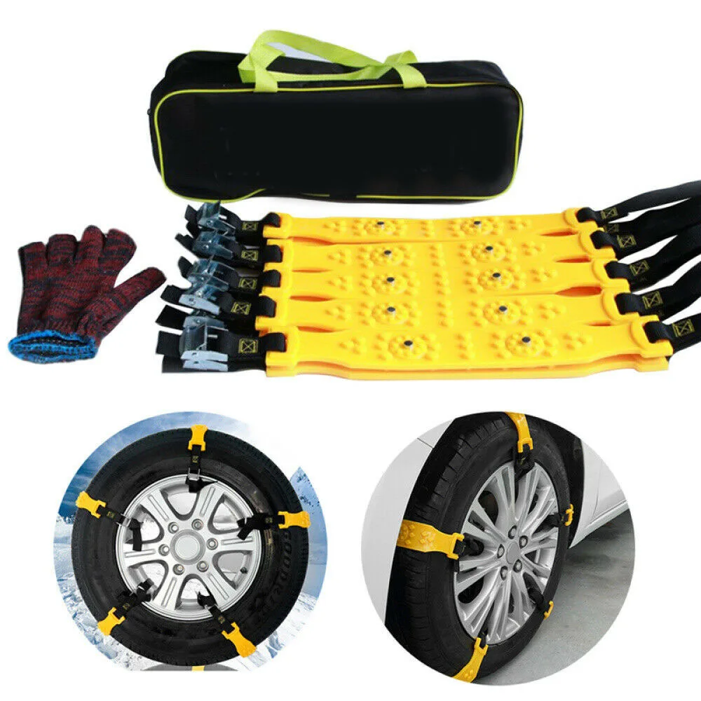 

Universal Car Snow Beef Tendon Thickened Nonskid Chain Widened Cleat Tire Chain Nonskid Chain (10 Pieces)