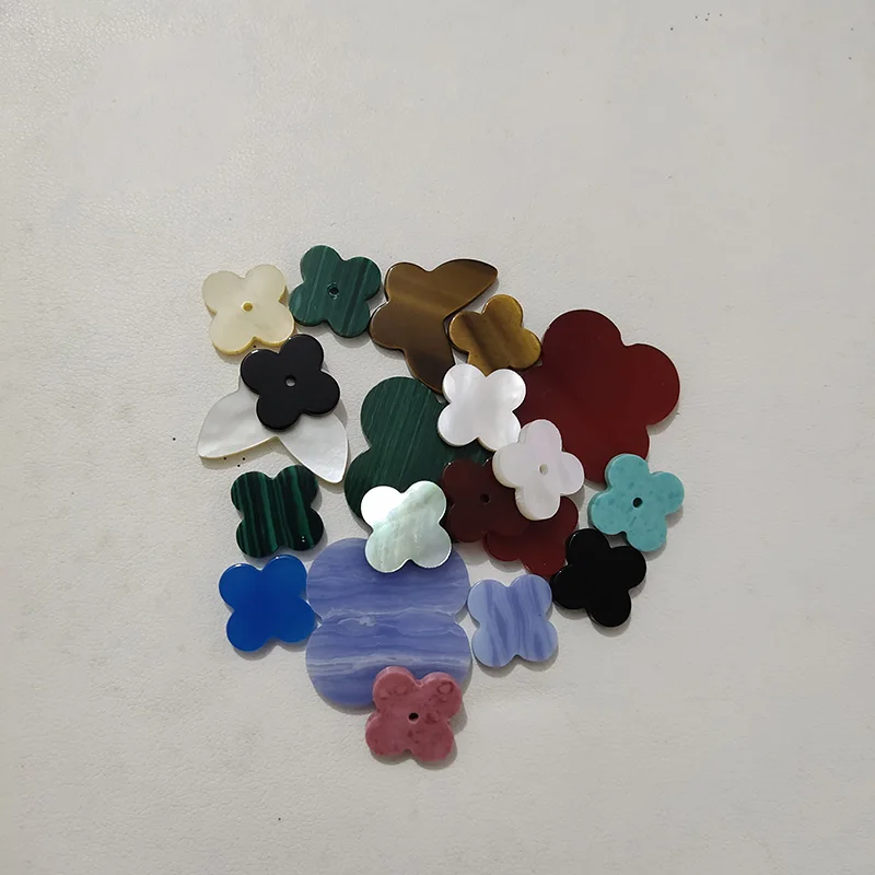 

Fashion Classic Clover DIY Necklace Women's Luxury Jewelry Accessories Sterling Silver European Charm Brand Holiday Party Gift