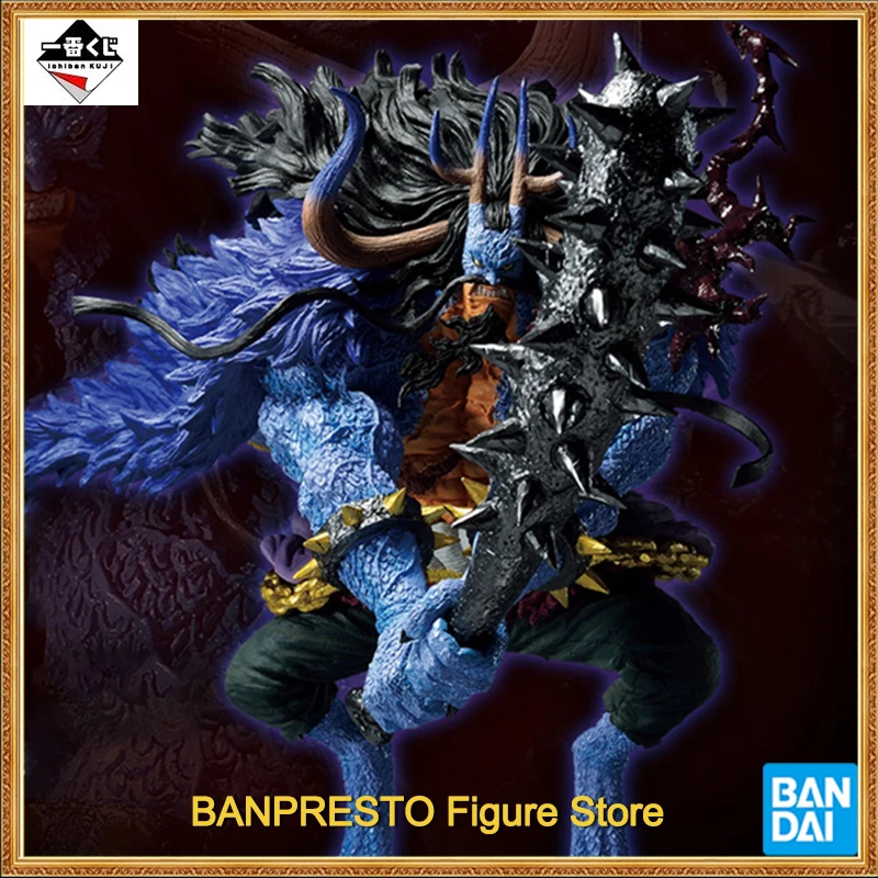 Оригинальный Bandai One Piece Ichibansho Kaido (знаки высокой Короли) приз Фигурки Коллекционная модель игрушки 7,5 дюймов