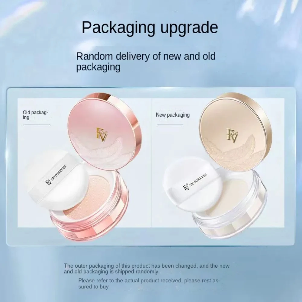 

FV Setting Cosmetic Makeup Powder And FV Liquid Foundation Face Concealer Oil Control Waterproof Matte Loose Powder