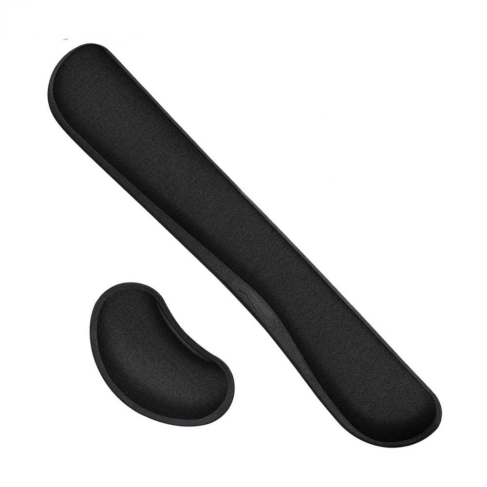 

Mechanical Keyboard Hand Care Support Wrist Care Comfort Mouse Pad Ergonomic Memory Foam Set For Office Computer Laptop