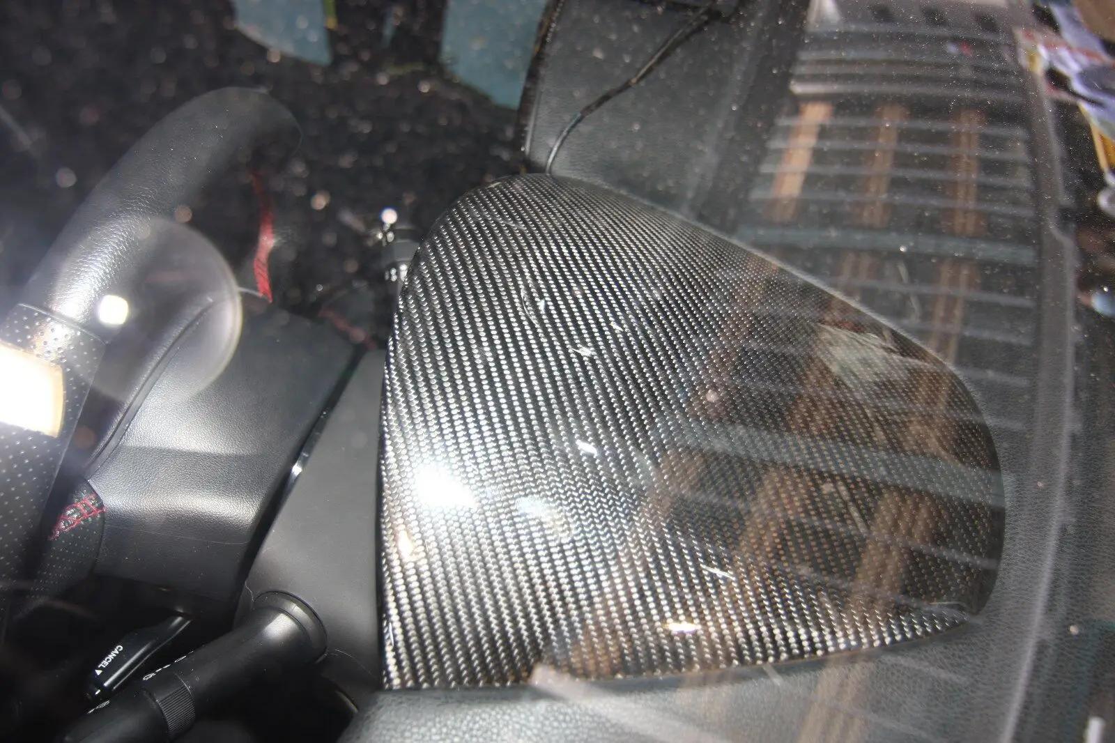 Измеритель для внутренней приборной панели из сухого углеродного волокна